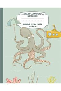 Primary Composition Notebook Midline Story Paper Journal