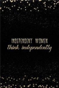 Independent Women Think Independently