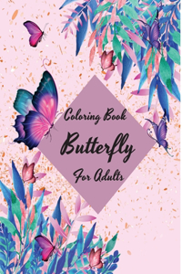Coloring Book Butterfly For Adults
