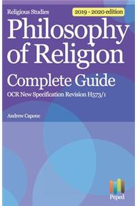 Religious Studies Philosophy of Religion Complete Guide OCR New Specification Revision H573/1