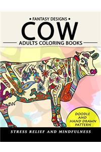 Cow Adults Coloring Books