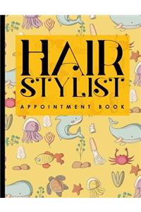 Hair Stylist Appointment Book