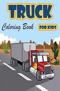 Truck Coloring Book for Kids