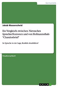 Ein Vergleich zwischen Nietzsches Sprachreflexionen und von Hofmannsthals 