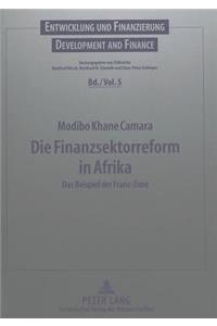 Die Finanzsektorreform in Afrika