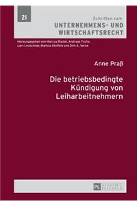 Die Betriebsbedingte Kuendigung Von Leiharbeitnehmern