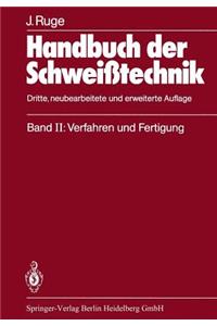 Handbuch Der Schweißtechnik