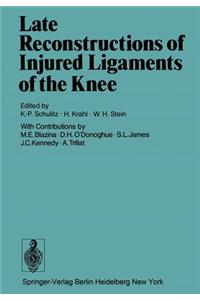 Late Reconstructions of Injured Ligaments of the Knee