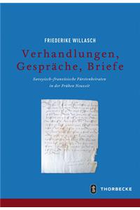 Verhandlungen, Gesprache, Briefe