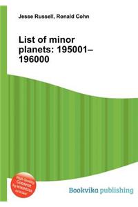 List of Minor Planets