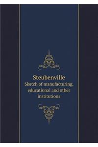 Steubenville Sketch of manufacturing, educational and other institutions