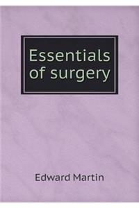 Essentials of Surgery