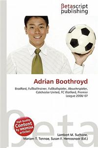 Adrian Boothroyd