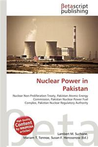 Nuclear Power in Pakistan