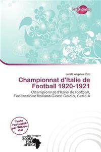Championnat D'Italie de Football 1920-1921