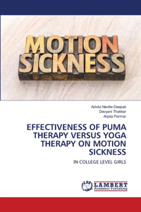 Effectiveness of Puma Therapy Versus Yoga Therapy on Motion Sickness