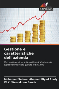 Gestione e caratteristiche dell'azienda
