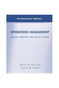 Operations Management an integrated goods and services approach