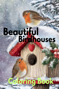 Beautiful Birdhouses Coloring Book