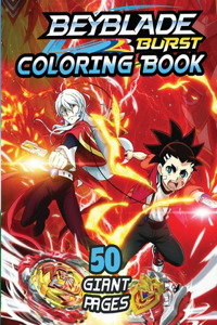 Beyblade Burst Coloring Book