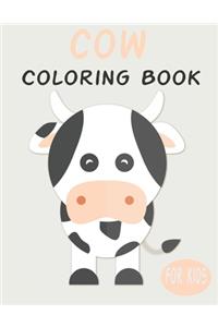 Cow Coloring Book For Kids