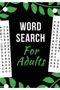 Word Search for Adults