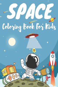 Space Coloring Book For Kids