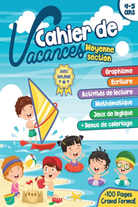 Cahier de vacances moyenne section