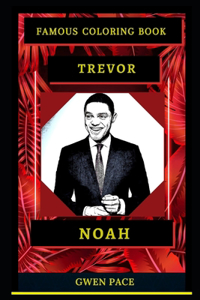 Trevor Noah Famous Coloring Book