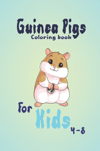 Guinea pigs coloring book