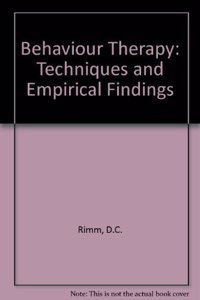 Behaviour Therapy: Techniques and Empirical Findings