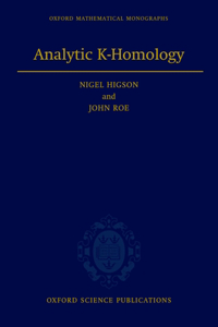 Analytic K-Homology