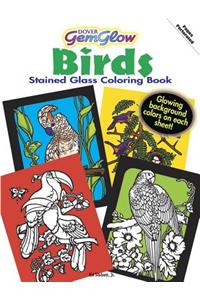 Gemglow Stained Glass Coloring Book