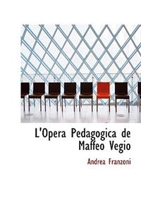 L'Opera Pedagogica de Maffeo Vegio