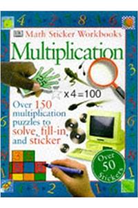Maths Sticker Workbook:  Multiplication
