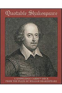 Flsh Card-Quotable Shakespeare