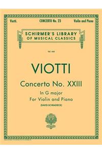 Concerto No. 23 in G Major