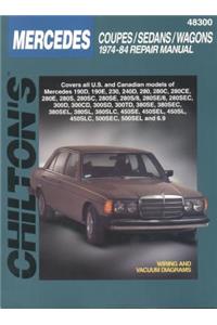 Mercedes-Benz Coupes/Sedans/Wagons (74 - 84) (Chilton)
