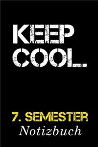 Keep Cool 7. Semester Notizbuch