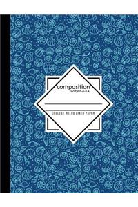 Composition Notebook College Ruled Lined Paper