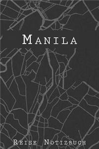 Manila Reise Notizbuch