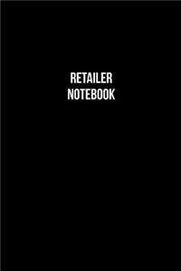 Retailer Notebook - Retailer Diary - Retailer Journal - Gift for Retailer
