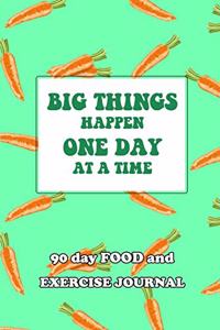 90 Day Food and Exercise Journal