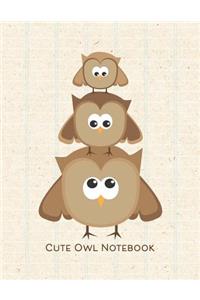 Cute Owl Notebook