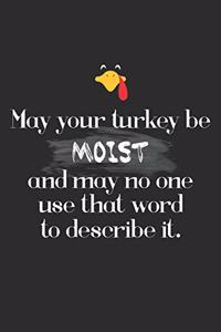 May Your Turkey Be Moist
