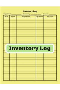 Inventory log