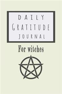 Daily Gratitude Journal for Witches