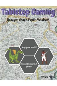 A4 Hexagon Graph Paper Notebook