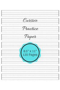 Cursive Practice Paper