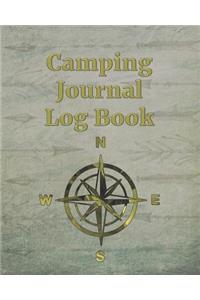 Camping Journal Log Book
